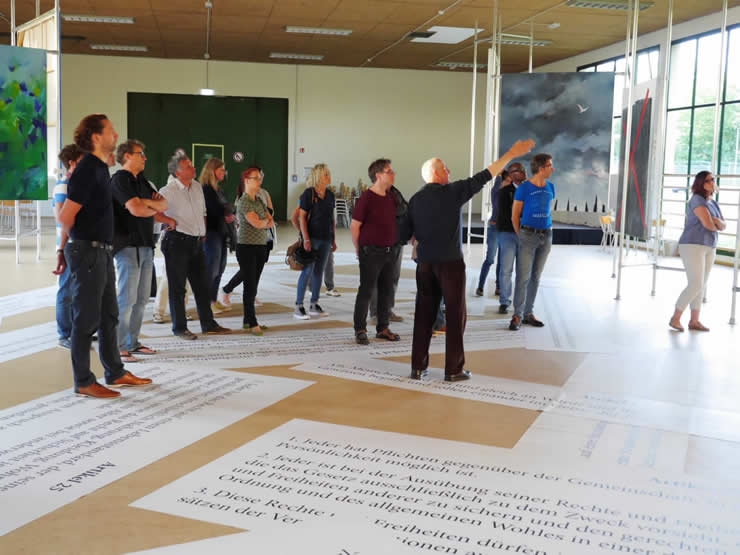 .Bilderausstellung in der LEA